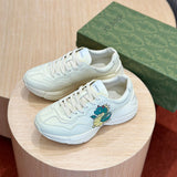 Gucci fresh white-and-black luxury sneakers view 6 streetwear statement look