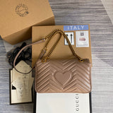 Front view of classic everyday-luxe women's handbag – women's designer-style accessory