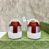 Gucci sneakers detailed view showing premium designer craftsmanship