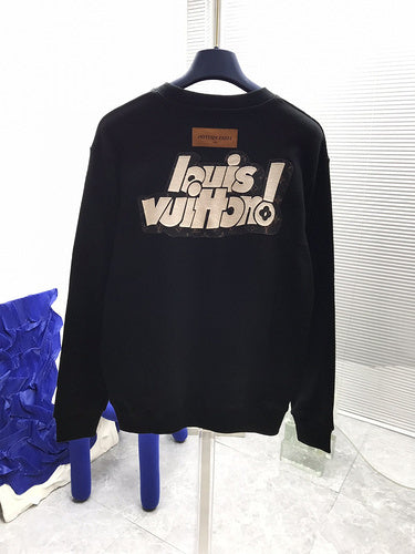 Full styled look of Louis Vuitton luxury clothing with streetwear-inspired cut