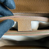 Styled lifestyle shot of statement structured women's handbag – women's everyday handbag