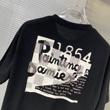 Front view of Louis Vuitton cotton t-shirt with streetwear-inspired cut