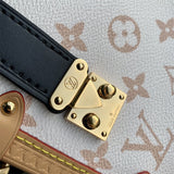  clean-lined handbag styled with outfit