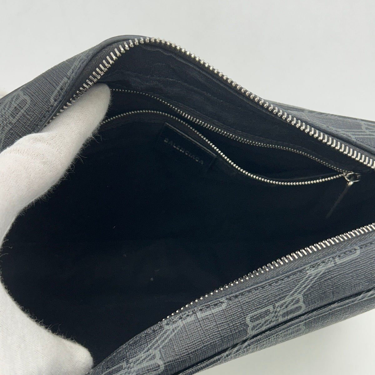 Balenciaga BB Monogram Signature Medium Camera Shoulder Bag 2120700132264 — Designer Shoulder Bag