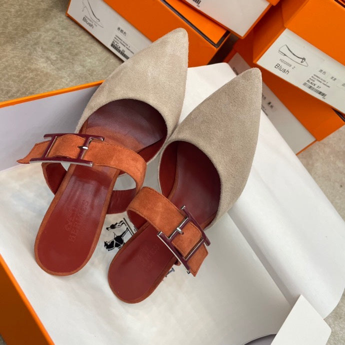 Hermes shoes Style 374 - styled lifestyle view