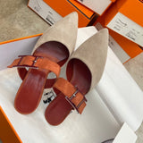 Hermes shoes Style 374 - styled lifestyle view