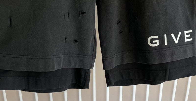 Close-up of Givenchy designer clothing craftsmanship