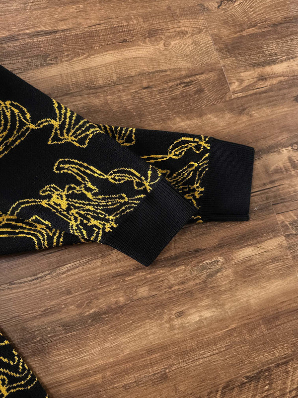 Flat lay presentation of Louis Vuitton luxury clothing with logo-detail design