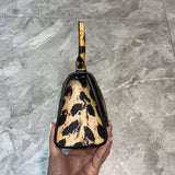 Bold Premium PU Leather Handbag - Sleek Minimalist Lines | Women's Premium Handbag #867 - hardware and detail close-up (image 5) of designer-inspired handbag
