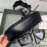 Timeless Premium PU Leather Handbag - Premium Craftsmanship Detailing | Women's Fashion Handbag #390 - hardware and detail close-up (image 5) of designer-inspired handbag