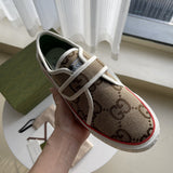 Side profile of Gucci all-black sneakers cushioned comfort fit
