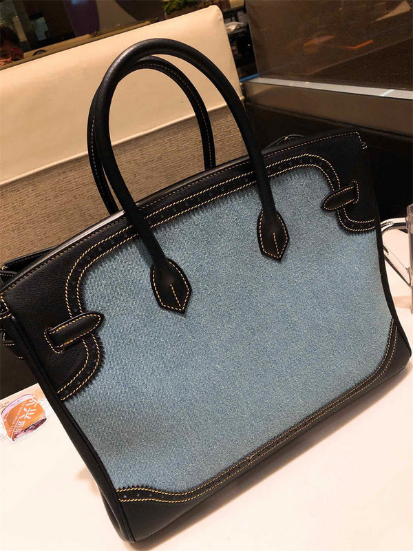  Sophisticated crossbody bag carried on shoulder