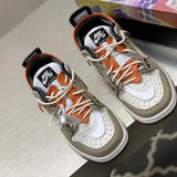 Nike bold contrast luxury sneakers view 7 signature lace-up style
