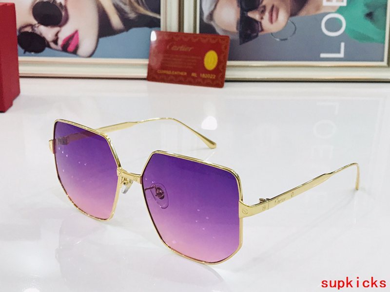 Full view of Cartier unisex sunglasses