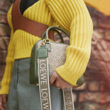  Tailored satchel carried on shoulder 22