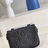 Close-up detail of signature classic women's handbag – women's premium purse
