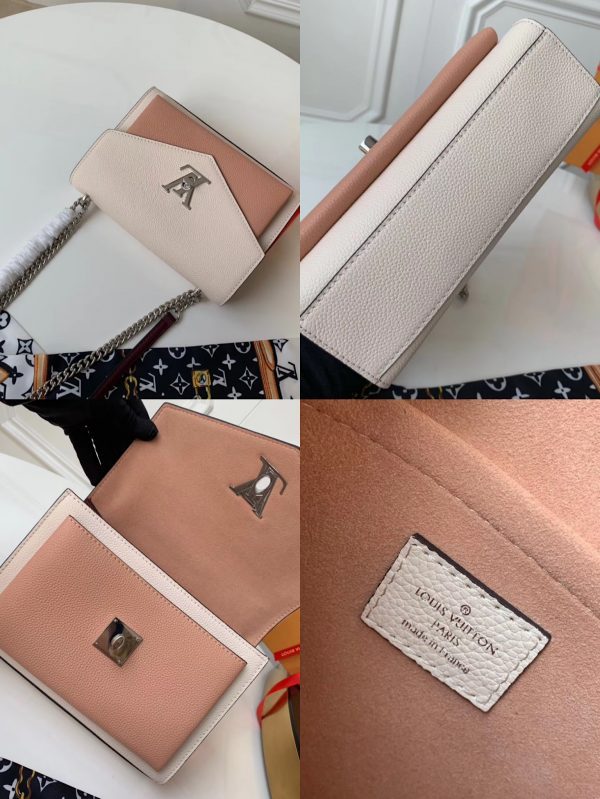 Handle and strap detail of chic classic women's handbag – women's luxury handbag