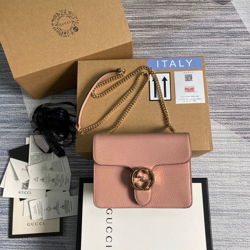 Front view of classic chic women's handbag – women's statement bag