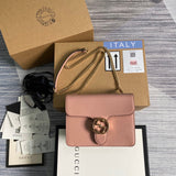 Front view of classic chic women's handbag – women's statement bag