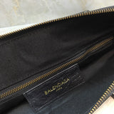 Elegant Vegan Leather Handbag - Smooth Faux-Leather Exterior | Women's Statement Accessory #196 - close-up detail shot (image 3) of designer-inspired handbag