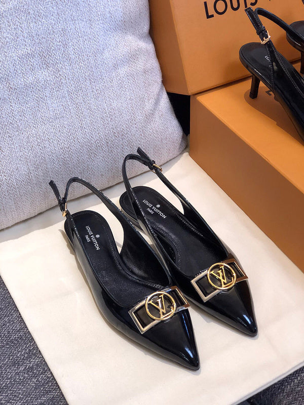 Louis Vuitton designer shoes full view