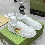 Gucci bold contrast luxury sneakers view 11 signature lace-up style