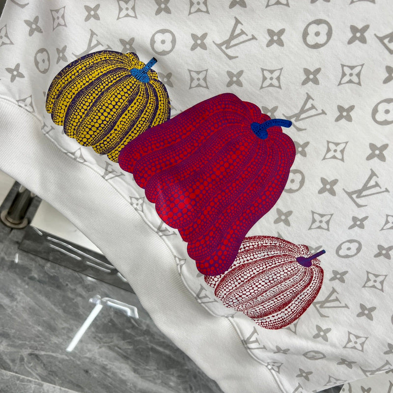 Close-up detail shot of Louis Vuitton luxury clothing with tailored silhouette