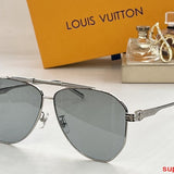 Lifestyle view of Louis Vuitton unisex sunglasses
