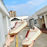 Gucci two-tone luxury sneakers view 5 streetwear statement look