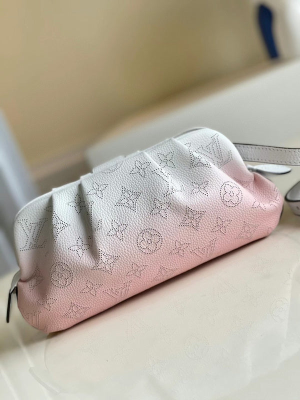 Back view of chic modern women's handbag – women's premium purse
