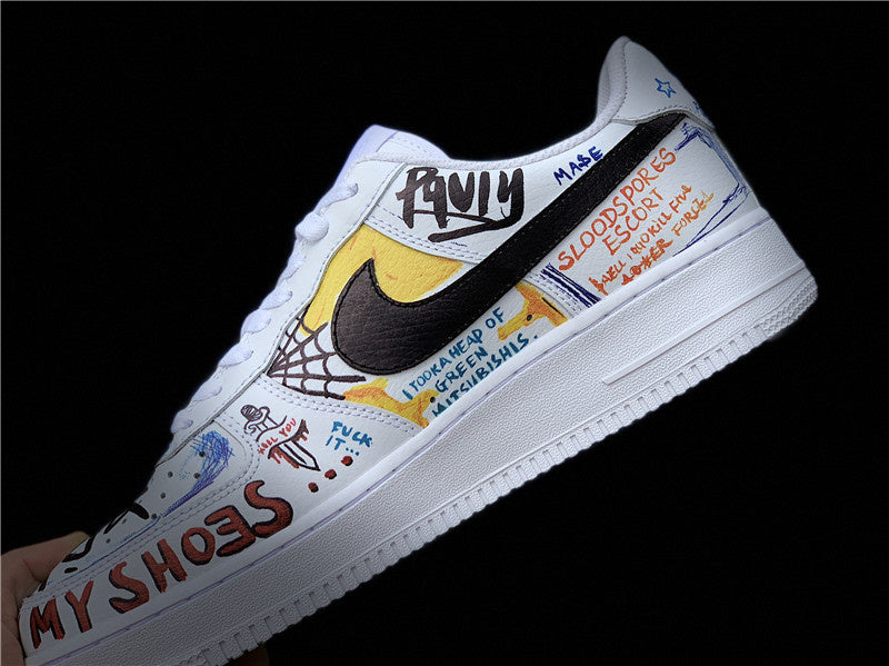 Nike Men's & Women's Designer Street Sneakers — Style 014 back view