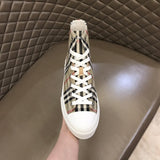 Burberry Red Ankle Strap Heels - Detail Shot of Craftsmanship