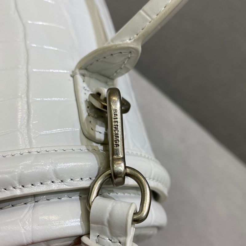 Timeless Vegan Leather Handbag - Polished Finish | Women's Designer-Inspired Purse #842 - alternate angle view (image 8) of designer-inspired handbag
