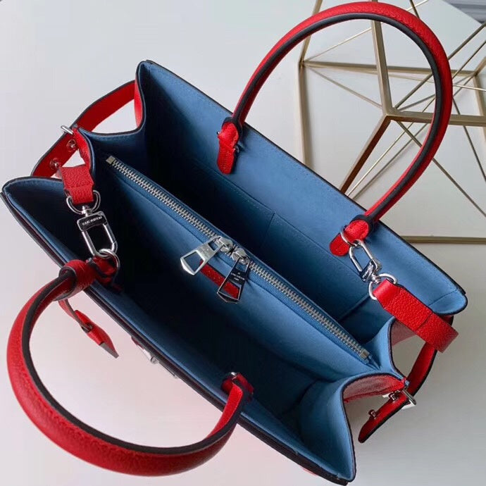 Back view of premium everyday-luxe women's handbag – women's everyday handbag