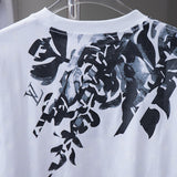 Side profile of Louis Vuitton cotton t-shirt with logo-detail design