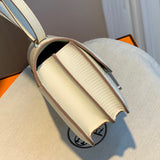 Close-up detail of refined bag design