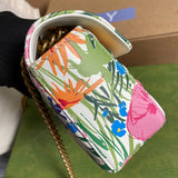 Interior view of statement elevated women's handbag – women's luxury handbag