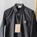 Close-up of Burberry designer clothing craftsmanship