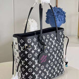 Back view of polished chic women's handbag – women's designer-style accessory