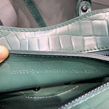 Elegant Faux Leather Handbag - Everyday Elegance | Women's Designer-Inspired Purse #631 - texture close-up (image 9) of designer-inspired handbag