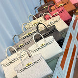  signature top-handle bag detail view showing craftsmanship 8