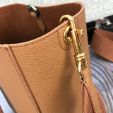 Front view of structured statement women's handbag – women's designer-style accessory