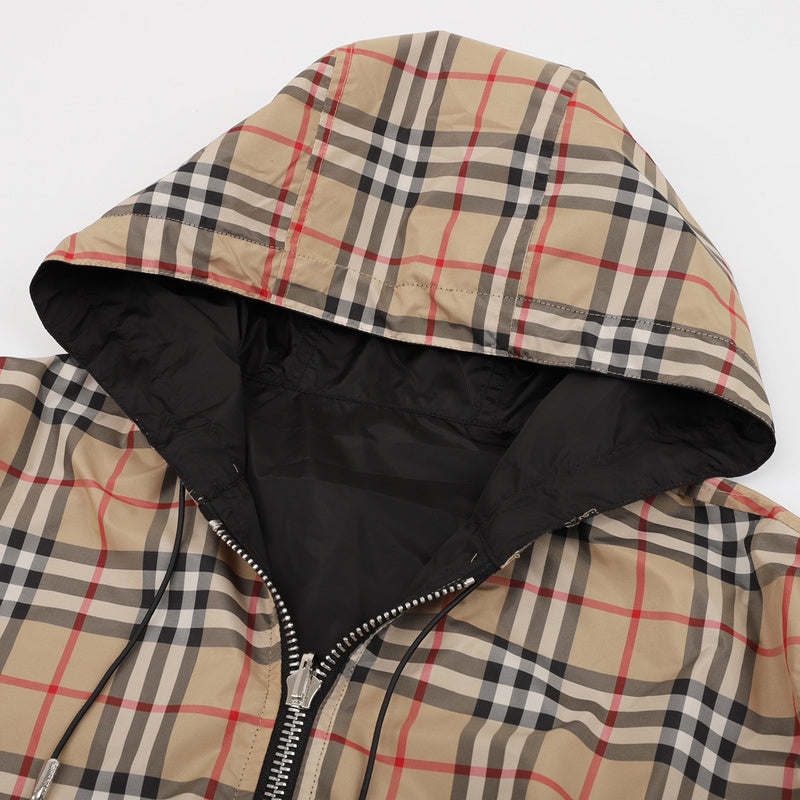 Burberry clothing close-up — premium authentic designer style
