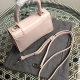 Side profile of refined elevated women's handbag – women's premium purse