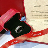 Close-up detail view of Cartier unisex jewelry piece