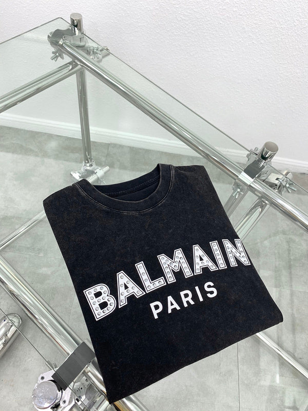 Balmain designer clothing front view designer style