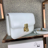 Close-up detail of chic premium women's handbag – women's luxury accessory