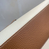 Elegant Vegan Leather Handbag - Refined Silhouette | Women's Fashion Handbag #1093 - styled full view (image 7) of designer-inspired handbag