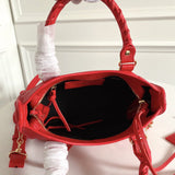 Zivas Charm Elevated Essentials Statement Handbag (Signature Shape & Finish) – Close-Up Detail