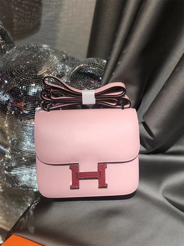 Close-up detail of timeless bag design